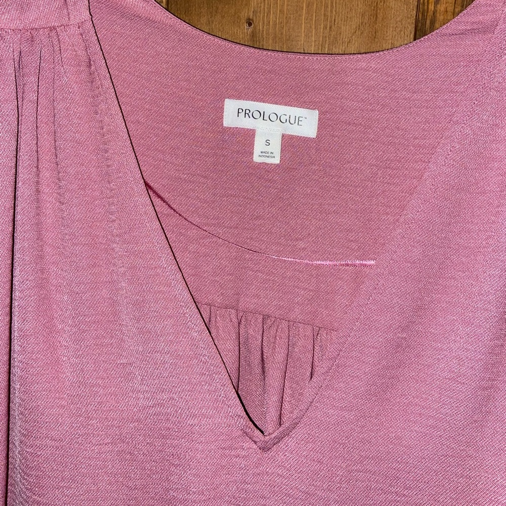 PINK LONG-SLEEVE DRESS - Picture 3 of 4